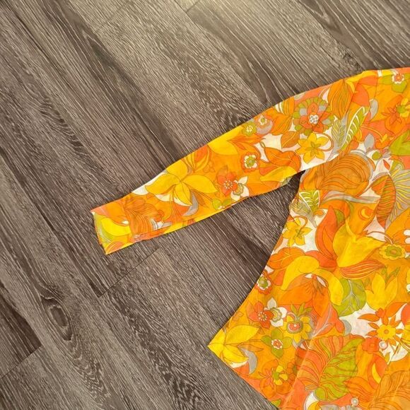 Diolen Cotton Vintage Deadstock Button Up - Picture 2 of 10